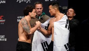 Výsledky UFC Fight Night: Edgar vs The Korean Zombie