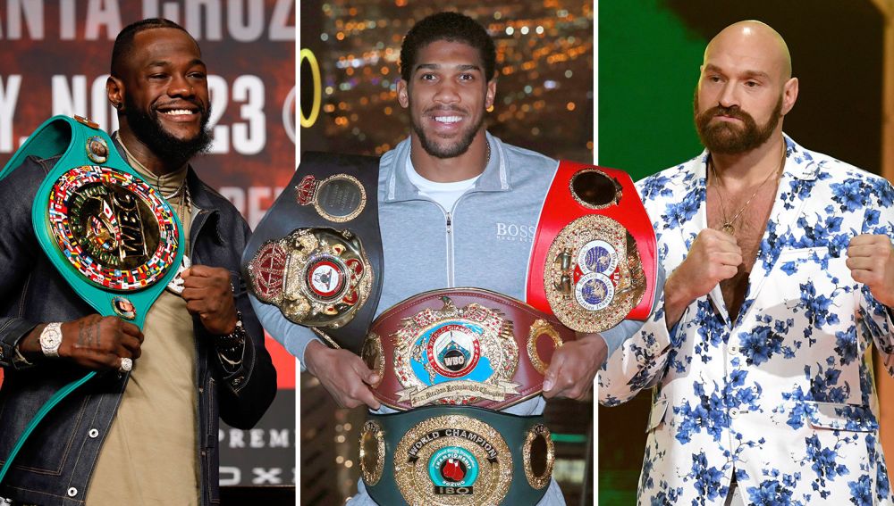 Deontay Wilder Tyson Fury Anthony Joshua