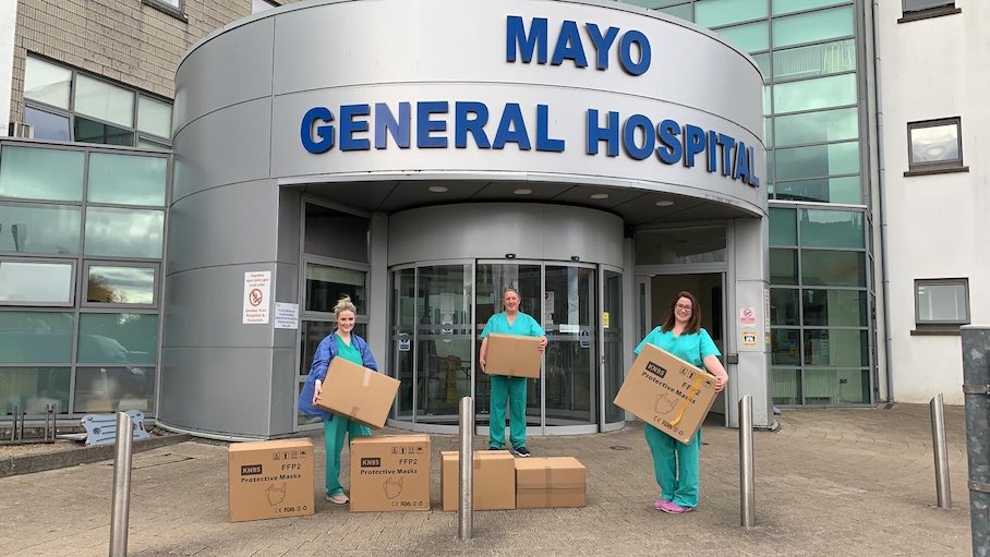 Conor McGregor opäť pomáhal nemocniciam v Írsku v boji proti koronavírusu