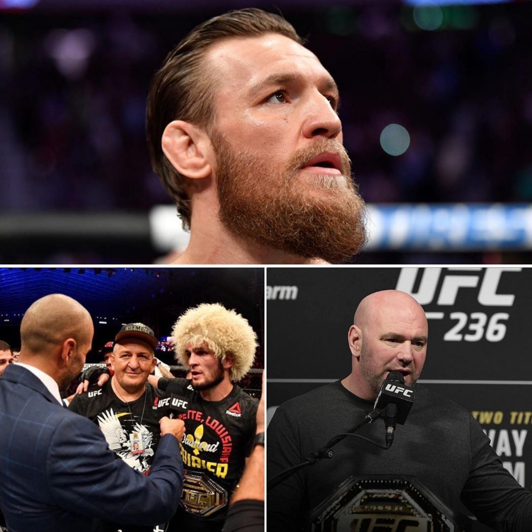 Prezident UFC Dana White a Conor McGregor reaguju na informáciu o kóme otca Khabiba Nurmagomedova