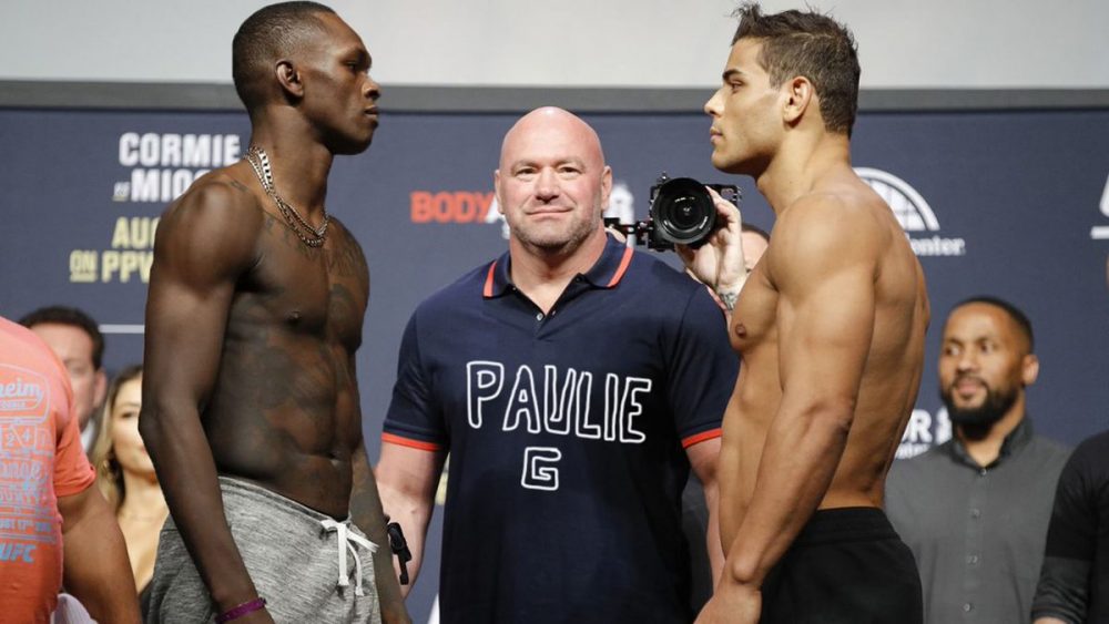 Israel Adesanya vs Paulo Costa UFC 253