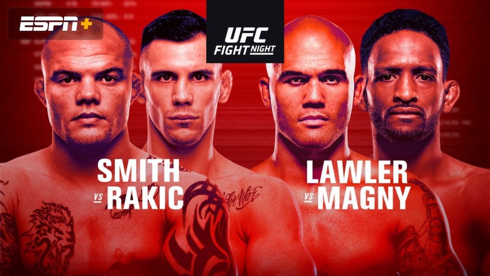 Výsledky UFC Fight Night: Anthony Smith vs Alexander Rakic + HIGHLIGHTY