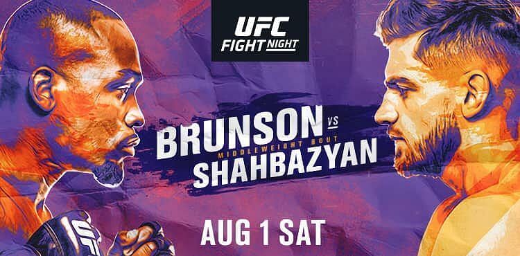 Výsledky UFC Fight Night: Derek Brunson vs Edmen Shahbazyan