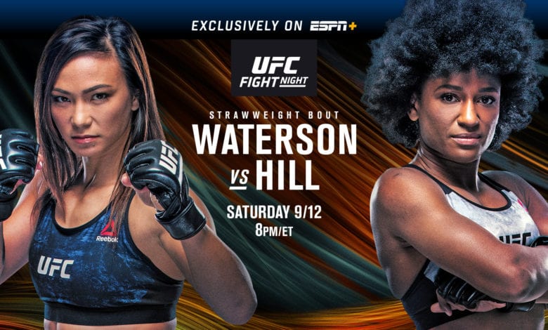 Výsledky UFC Fight Night: Michelle Waterson vs Angela Hill