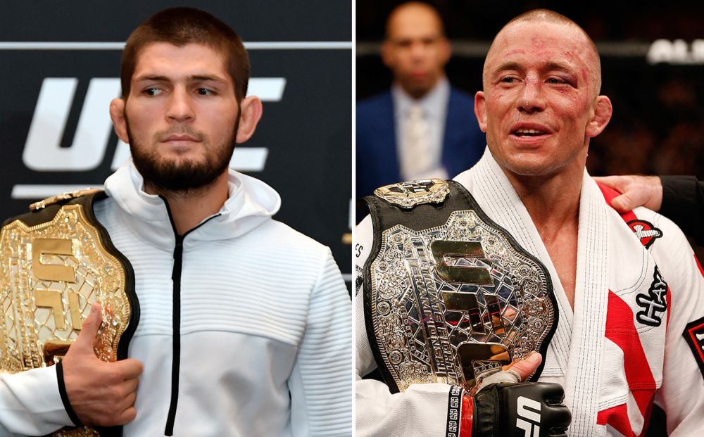 Georges St-Pierre Khabib Nurmagomedov