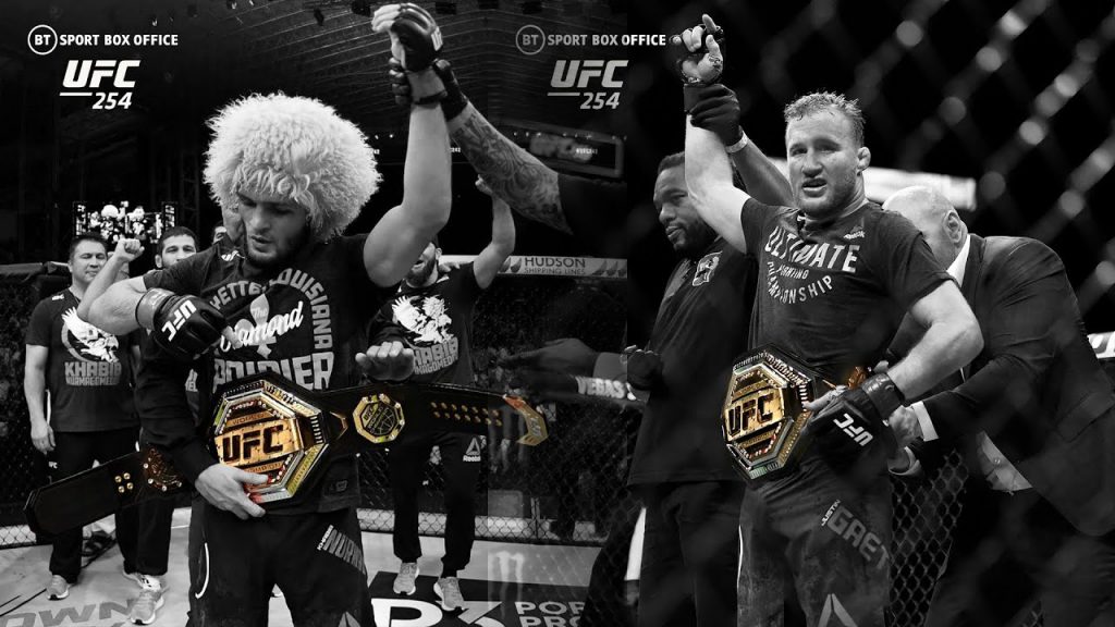 Khabib vs Justin Gaethje UFC 254