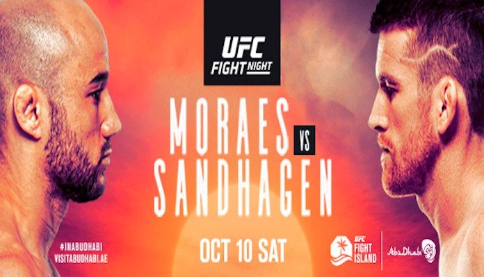 Kompletné výsledky UFC Fight Night: Moraes vs. Sandhagen