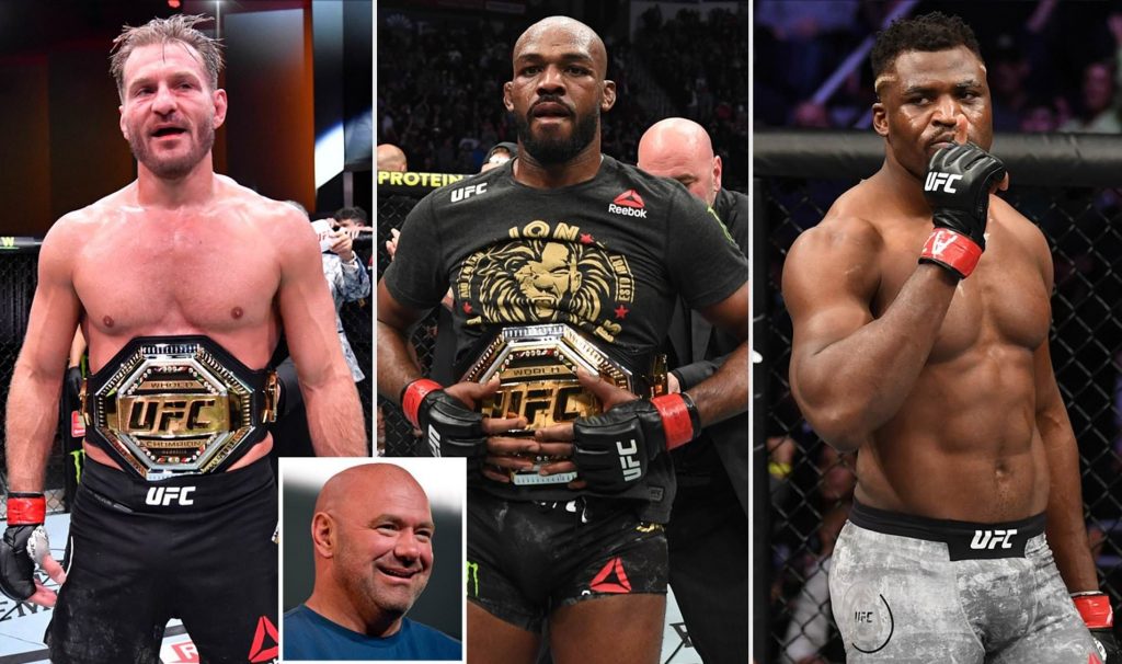 Jon Jones Miocic Ngannou