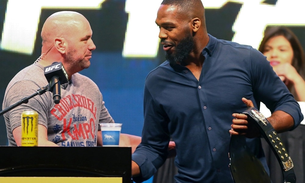Dana White a Jon Jones