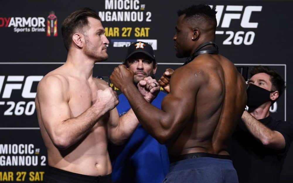 Stipe Miocic Francis Ngannou