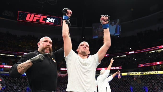 Nate Diaz má šancu v prípade výhry dostať súboj o titul, prezradil Dana White