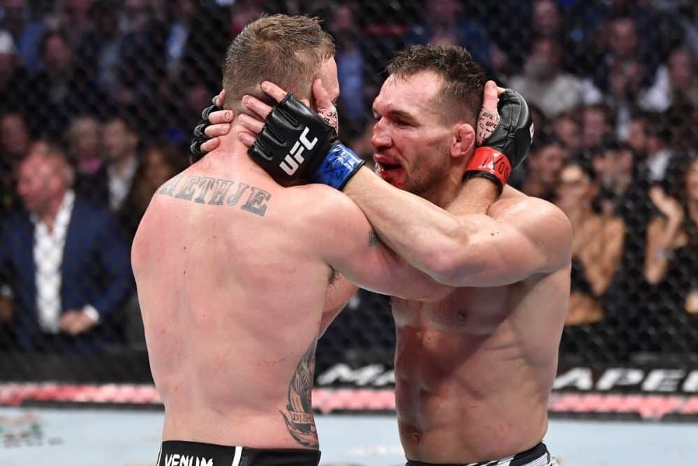 UFC 268 Justin Gaethje Michael Chandler