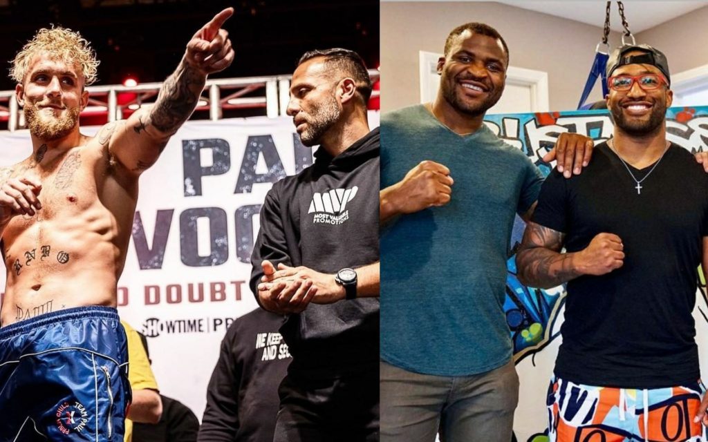 Francis Ngannou Jake Paul