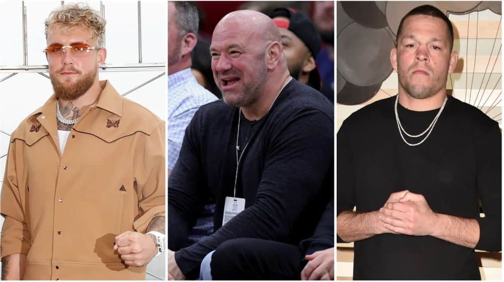 Nate Diaz Jake Paul