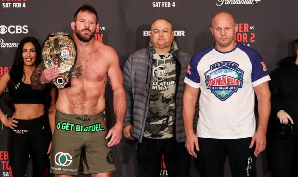 výsledky Bellator 290: Ryan Bader vs Fedor Emelianenko 2