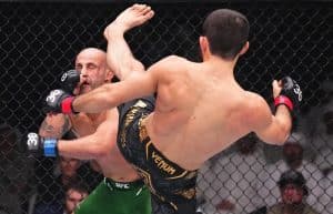 UFC bojovníci reagujú na titulový zápas Makhachev vs Volkanovski 2