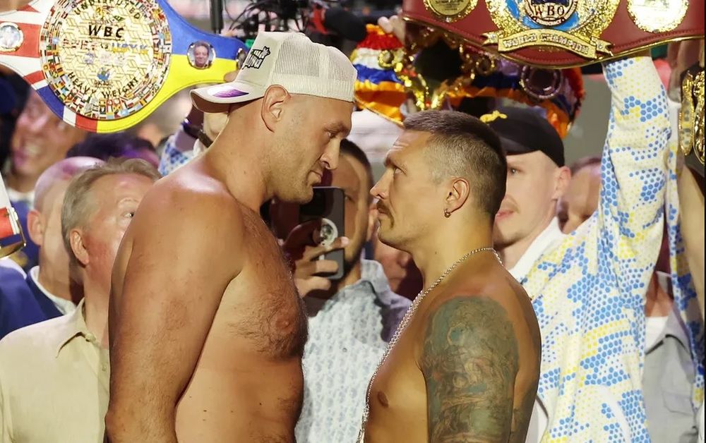 Tyson Fury vs Oleksandr Usyk: Výsledky váženia