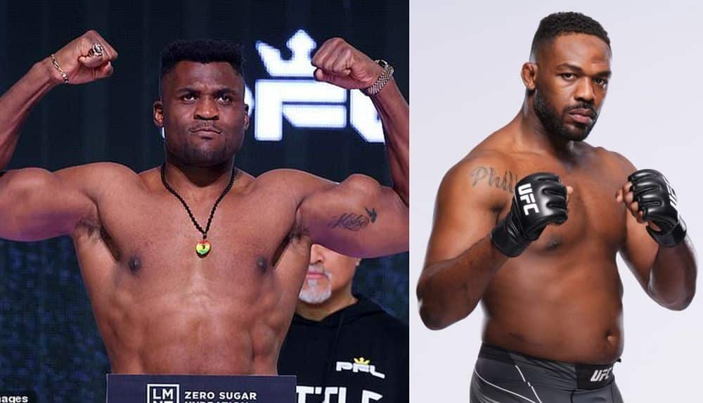 Francis Ngannou Jon Jones