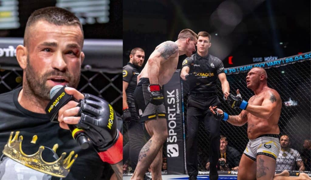 VIDEO David Hošek po víťazstve hodil v emócii po súperovi chránič na zuby. Karlos Vémola to takto okomentoval